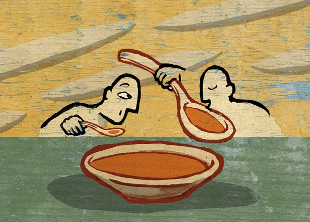 one spoon too many ...